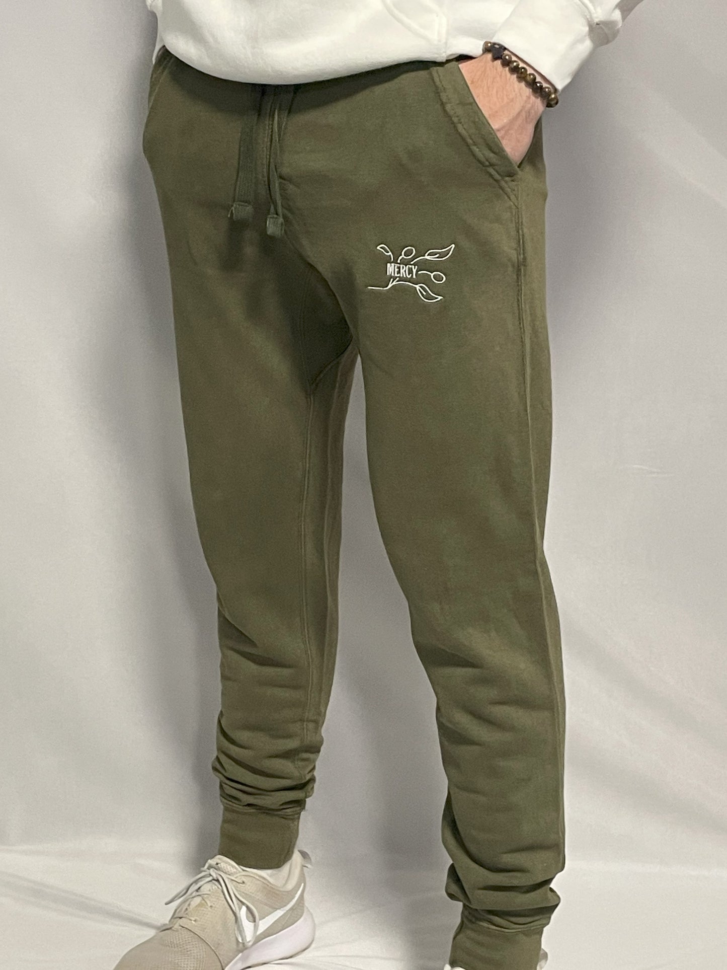 Mercy Embroidered Joggers